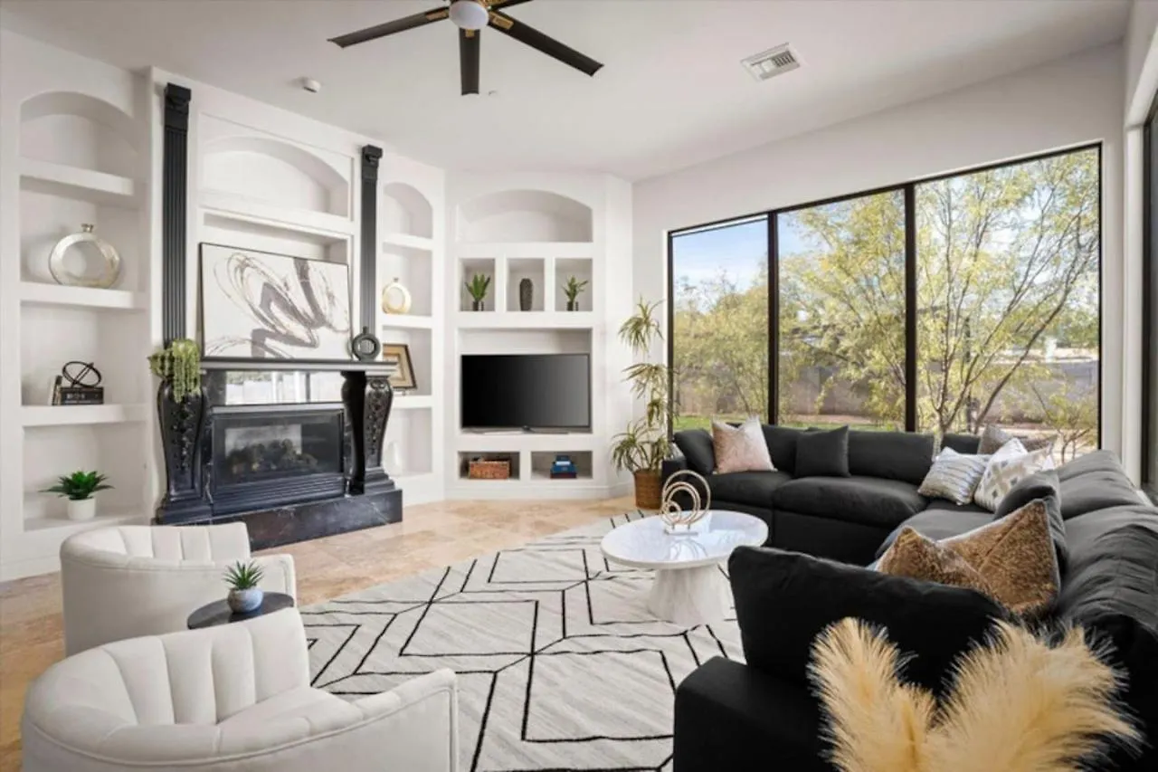 Luxury Mansion, Heated Pool And Spa, Pickleball, Batting Cage, 2 Game Rooms, Speakeasy Scottsdale 0*,